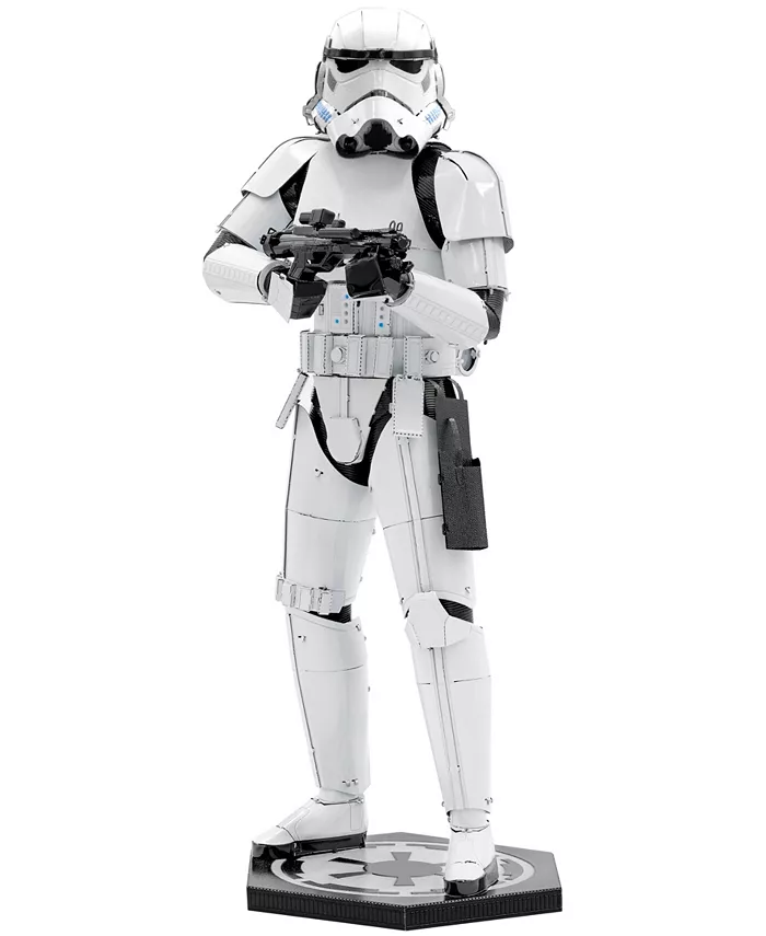 Fascinations Metal Earth Premium Series Iconx 3D Metal Model Kit - Star Wars Stormtrooper， 3 Piece - Mycitystee