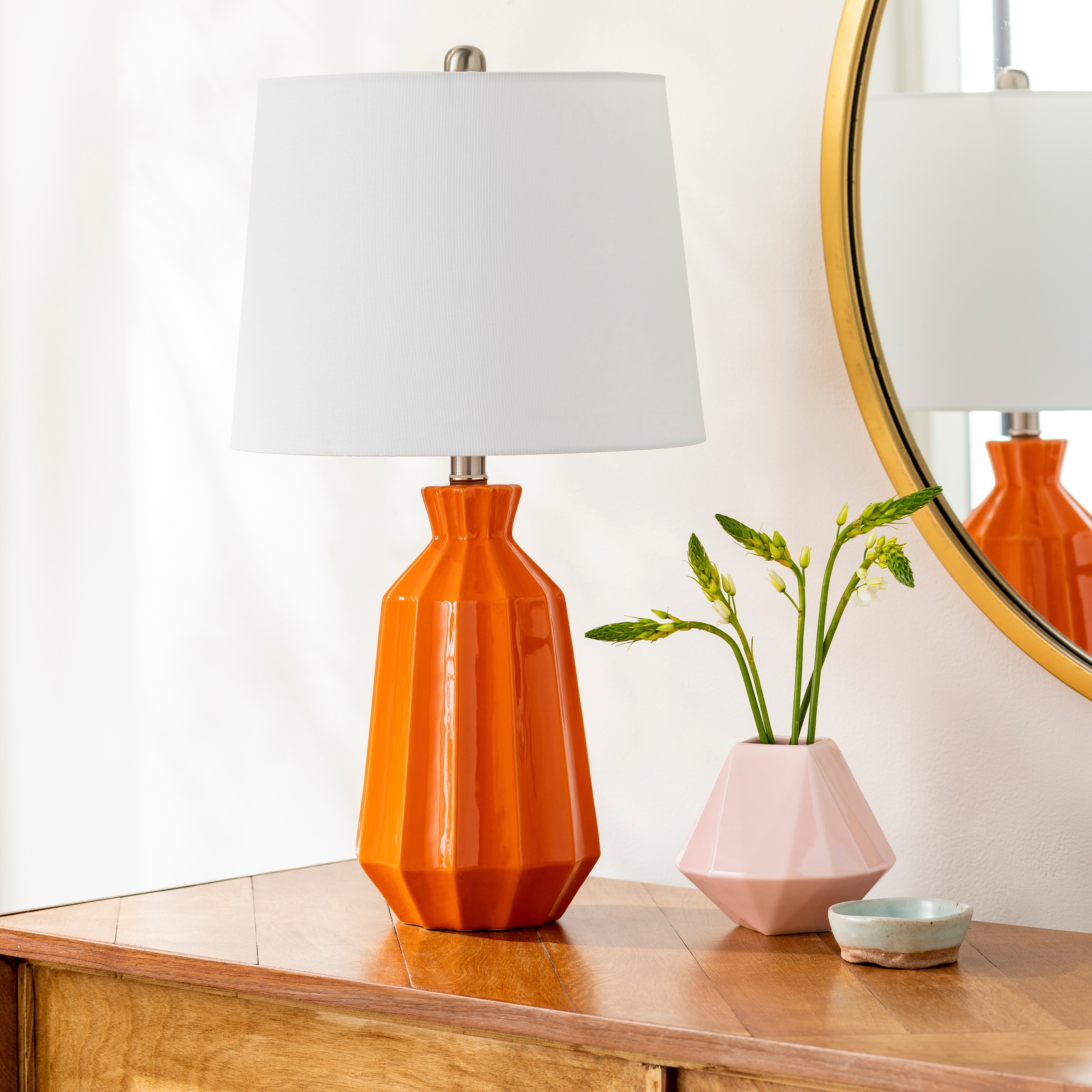 Leia Modern Ceramic Table Lamp - 24