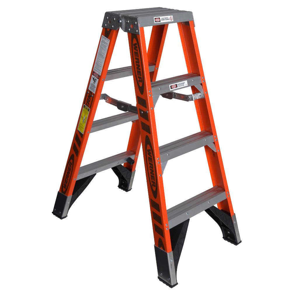 4 Ft. Type IAA Fiberglass Twin Ladder - Mycitystee