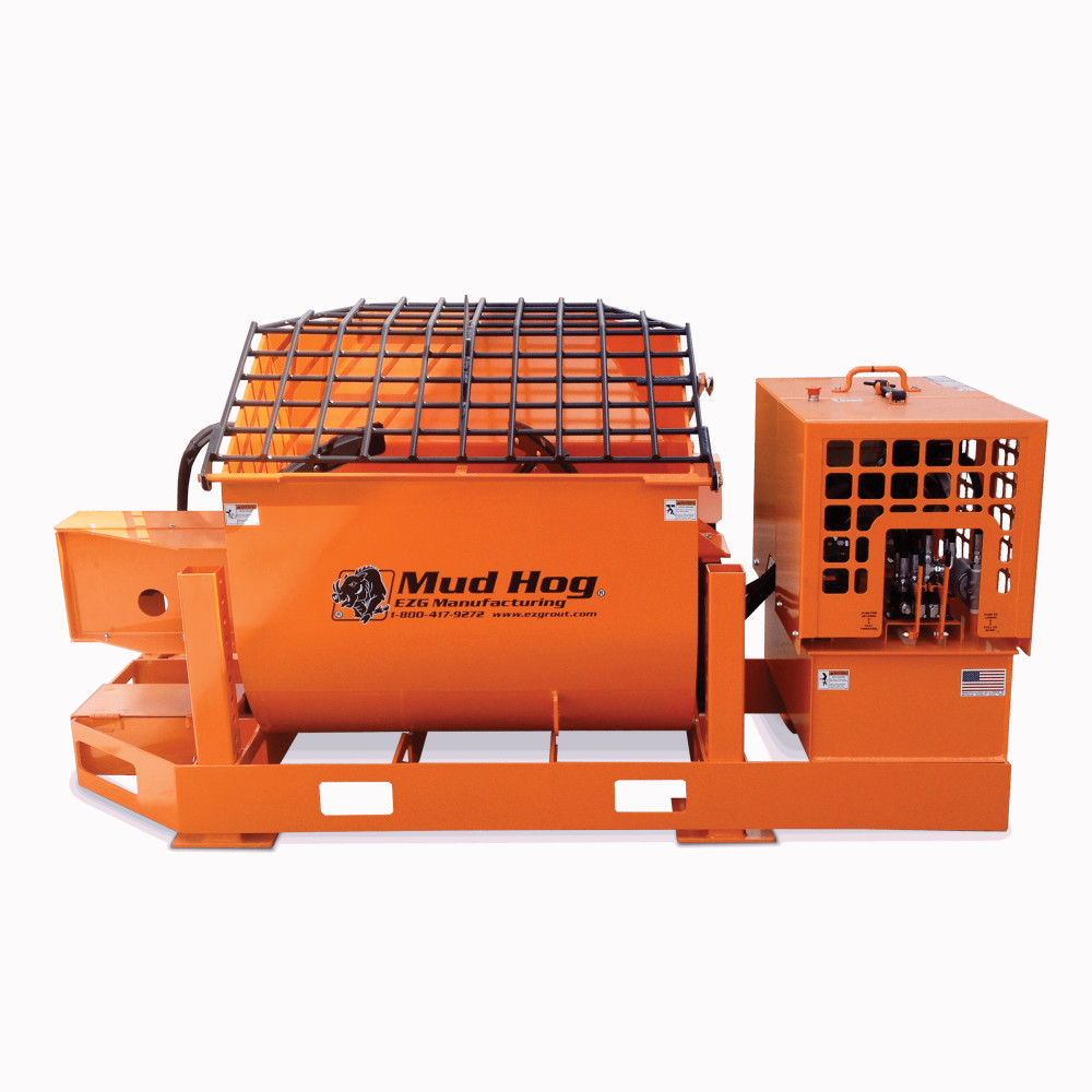 EZG 1 Mud Hog Hydraulic Mixer 1.7HP Honda Gas Engine 20 Cu Ft - Mycitystee