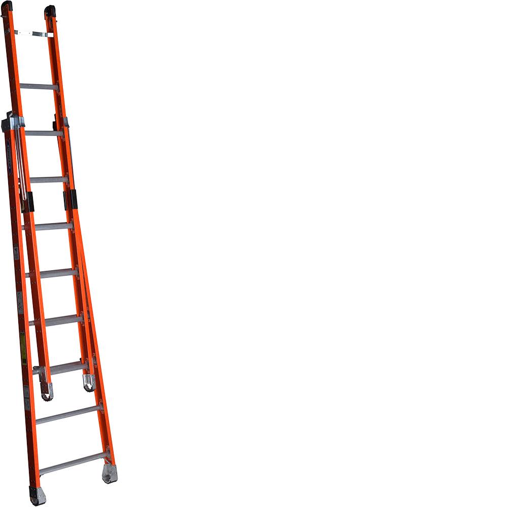 16 Ft. Type IAA Fiberglass Combination Ladder - Mycitystee