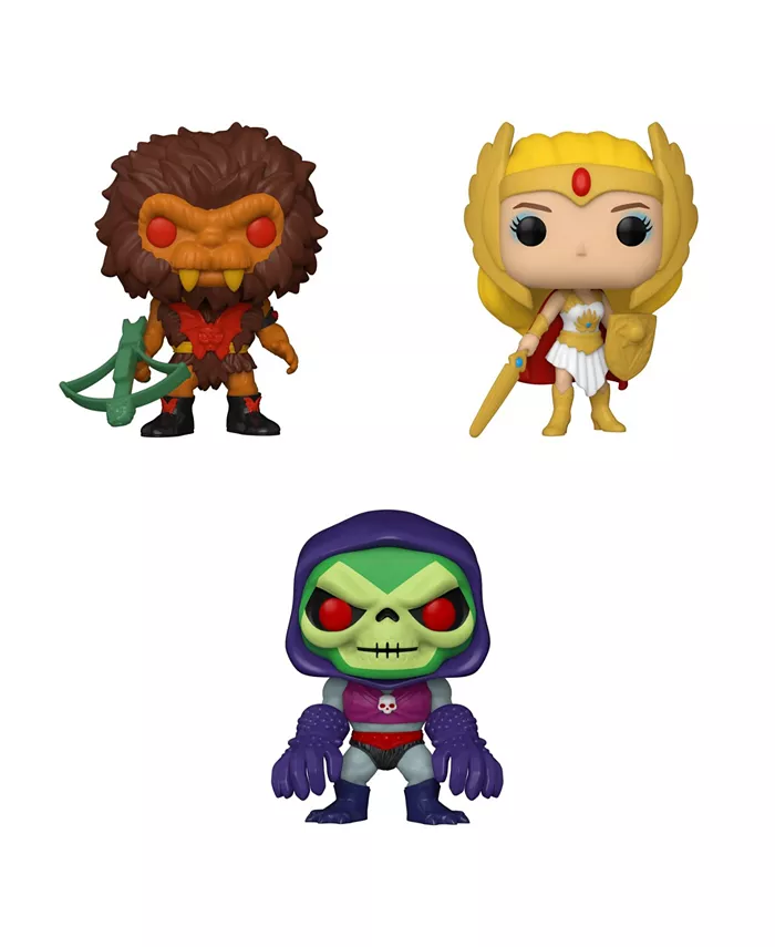 Funko Pop Masters of the Universe Collectors Set 3， 3 Piece - Mycitystee