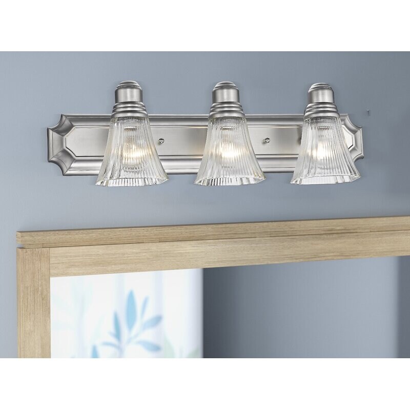 Broumy 4 - Light / 3 - Light Satin Nickel Vanity Light - Mycitystee