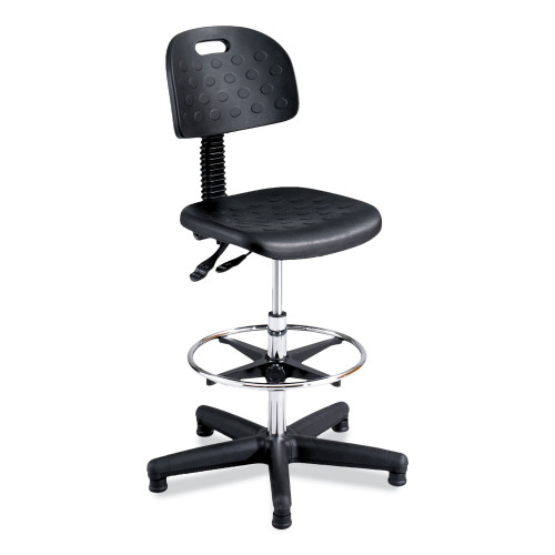 Safco Soft Tough Deluxe Workbench Chair， Supports 250 lb， 22