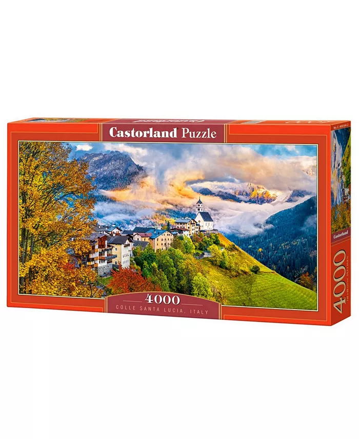 Castorland Colle Santa Lucia， Italy Jigsaw Puzzle Set， 4000 Piece - Mycitystee