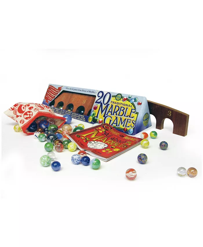 House of Marbles Traditional Marble Games Pack - Mycitystee