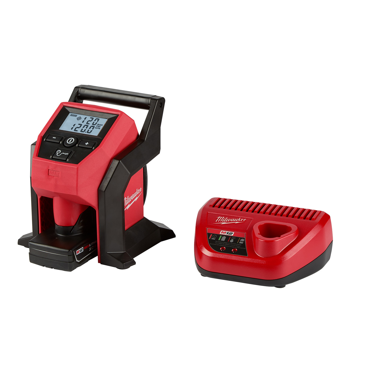 Milwaukee M12 12 V 120 psi Tire Inflator - Mycitystee