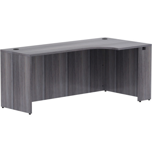 Lorell Espresso Laminate Desk (69599) - Mycitystee
