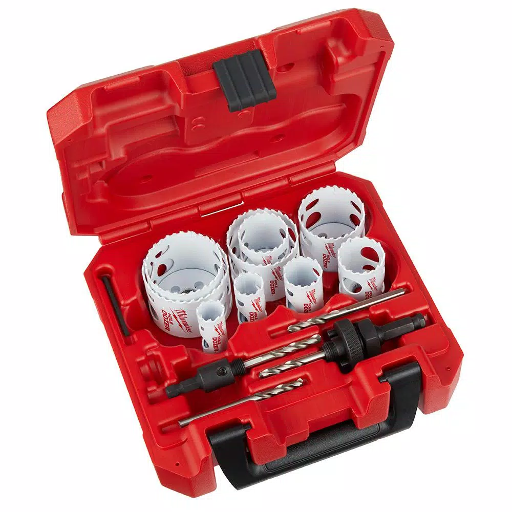 Milwaukee General-Purpose Hole Dozer Hole Saw Kit (16-Piece) and#8211; XDC Depot - Mycitystee