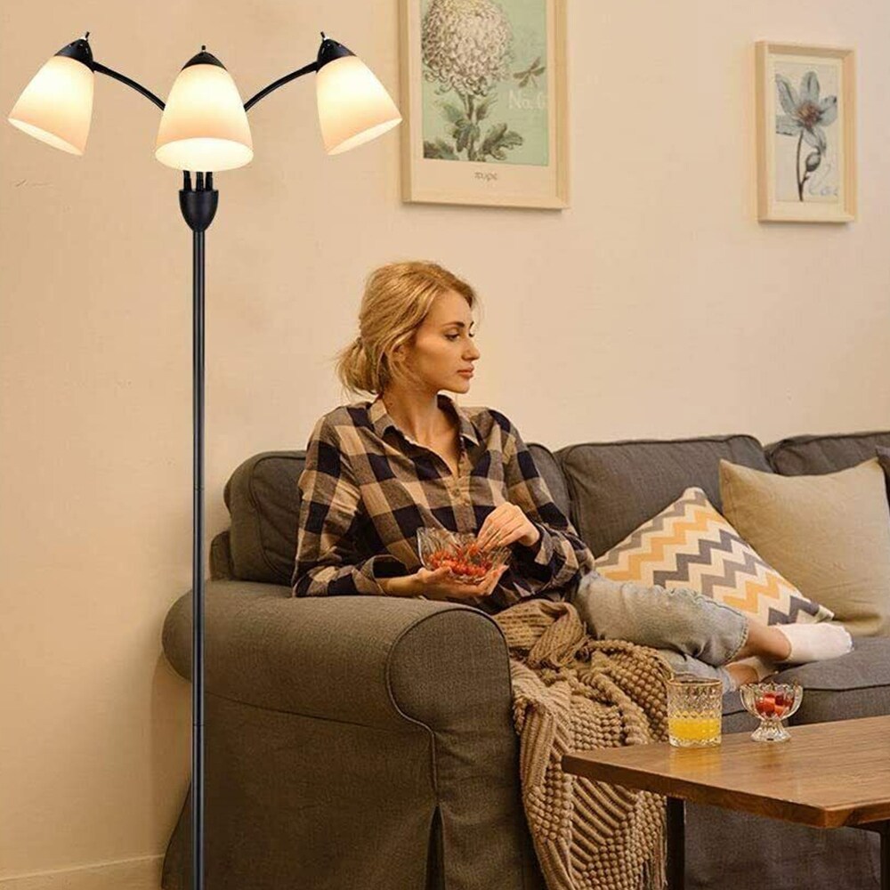 Floor Lamp Standing Reading 3 Light Tree Floor Lamp - Mycitystee