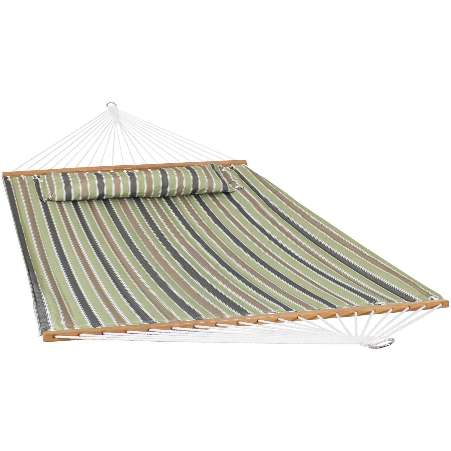 Ultimate Patio Quilted Double Hammock and Pillow - Mycitystee