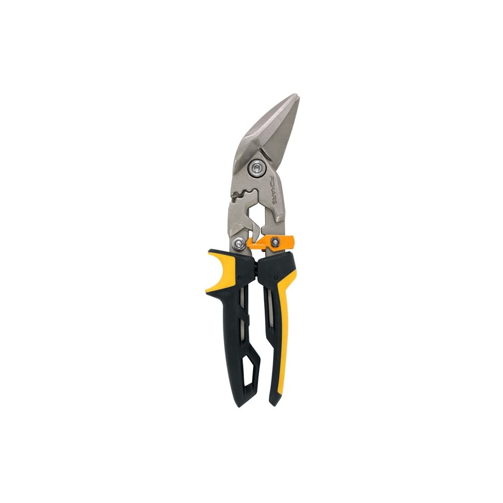 Fiskars Steel Blade Offset Cut Aviation Snip with Softgrip Handle - Mycitystee