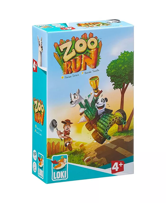 IELLO Zoo Run LOKI Children's Card Placement Game - Mycitystee