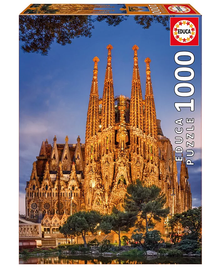 Educa Sagrada Familia - 1000 Piece - Mycitystee