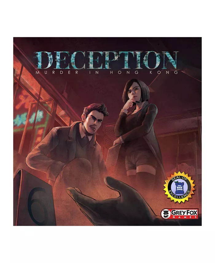 Grey Fox Games Deception: Murder In Hong Kong Board Game - Mycitystee