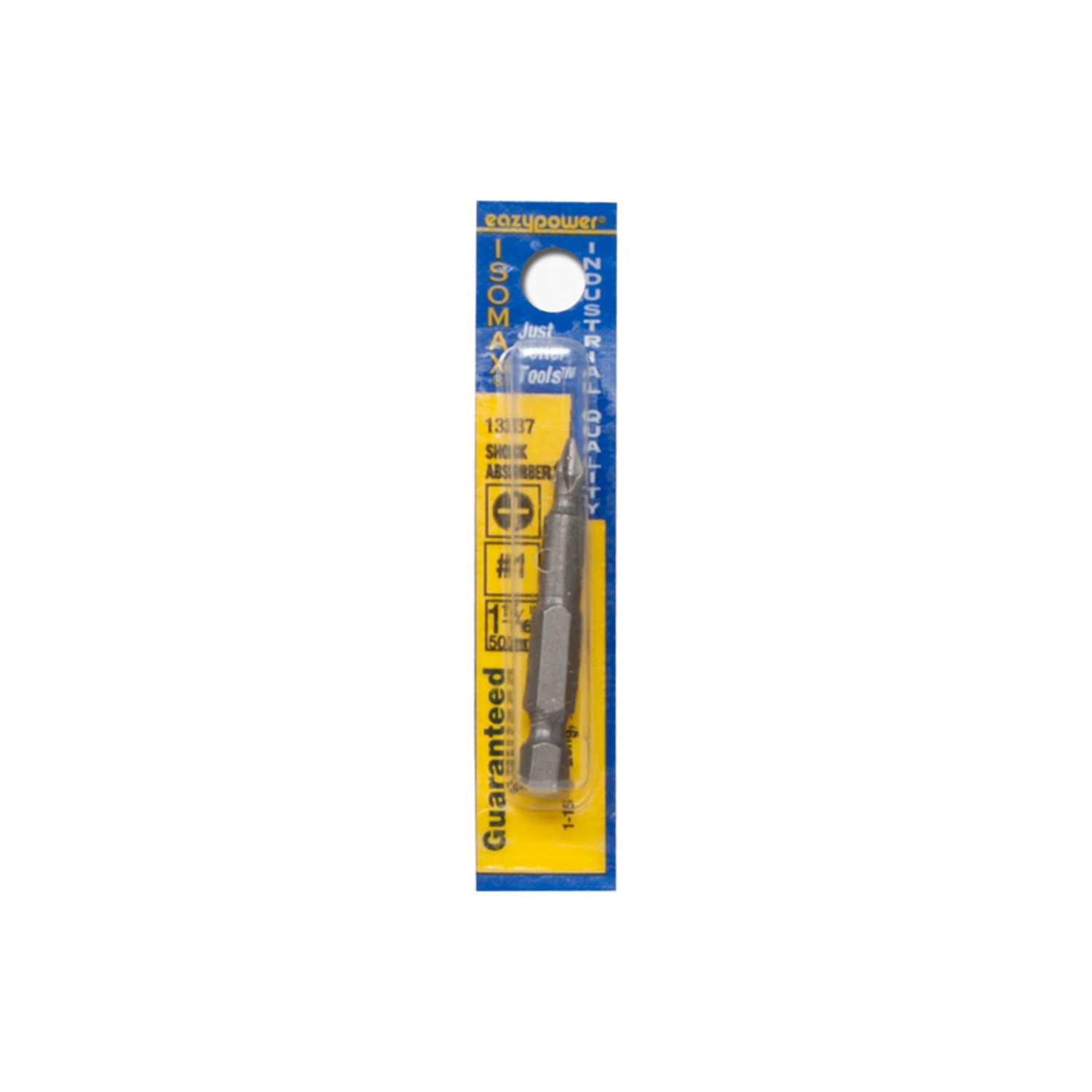 Eazypower Isomax Phillips #1 X 1-15/16 in. L Power Bit Steel 1 pc - Mycitystee