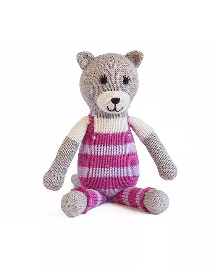 Melange Collection Cat in Dungarees Plush Toy - Mycitystee