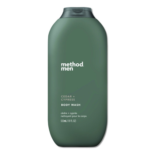 Method Mens Body Wash， Cedar and Cyprus， 18 oz， 6/Carton (01860) - Mycitystee