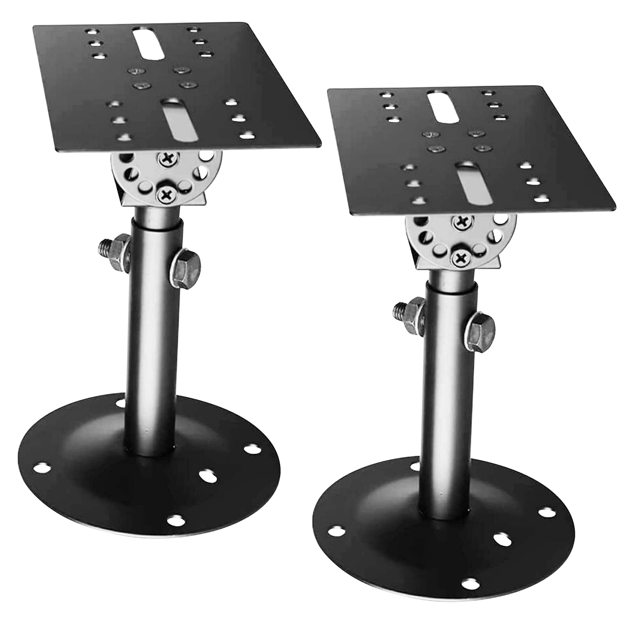 5 Core Speaker Wall Mount Stand, Rotatable Angle, Adjustable Swivel Tilt Speaker Hanger Bracket, For Home, School, Office and More 90 lbs Capacity- WS - Mycitystee