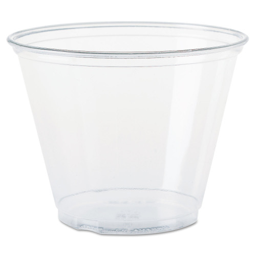 Dart Ultra Clear Cups， Squat， 9 oz， PET， 50/Bag， 1000/Carton (TP9R) - Mycitystee