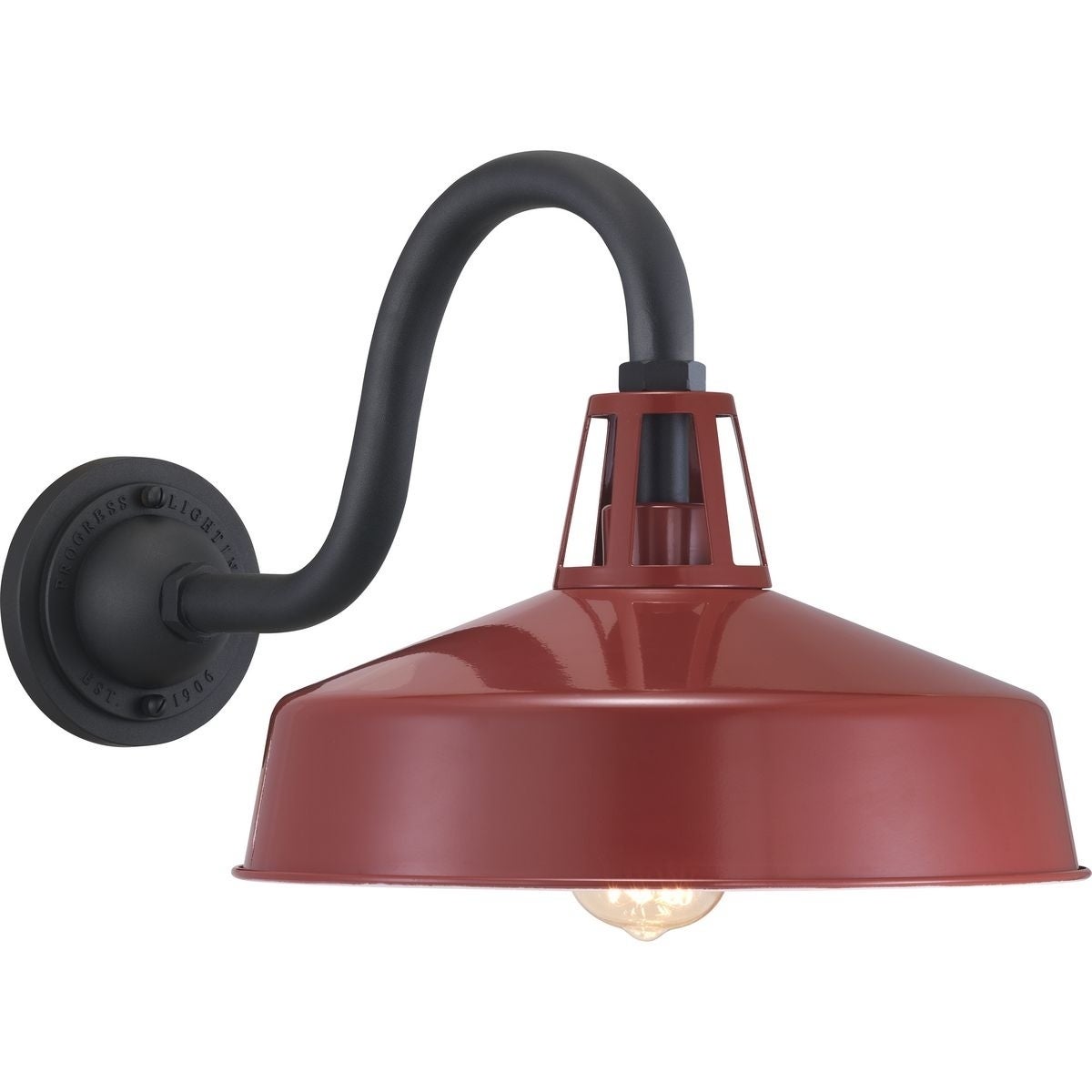 Cedar Springs Collection Red 1-light Extra-large Wall Lantern Shopping - The Best Deals on Outdoor Wall Lanterns | 31585265 - Mycitystee