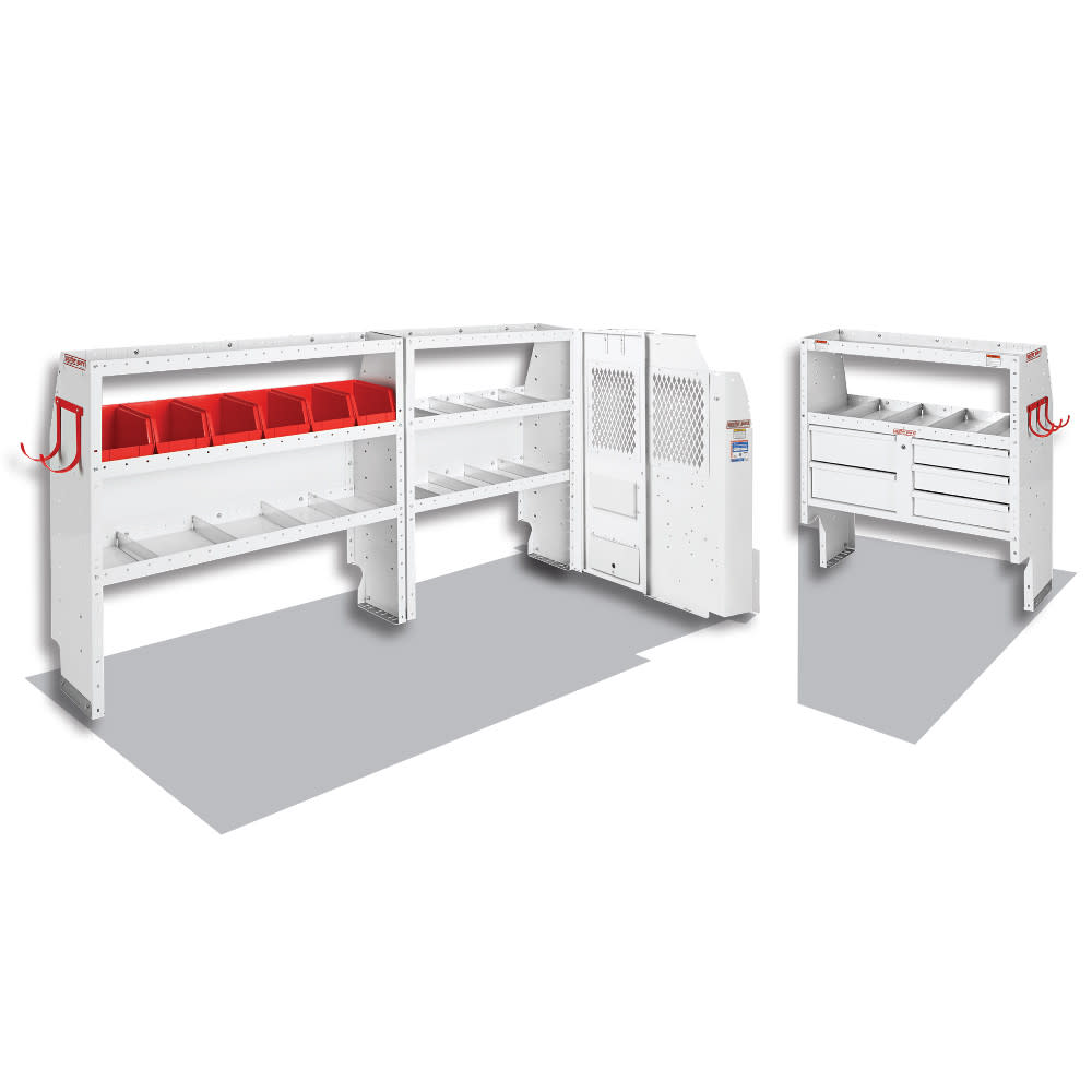 General / Contractor Package for Full-Size, 135 Inch Wheel Base GM Savana and Chevrolet Express Vans - Mycitystee