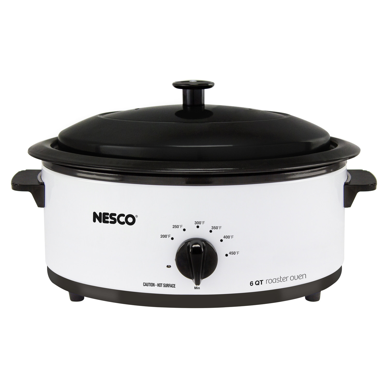 Nesco White Porcelain 6 qt Electric Roaster 9.25 in. H X 12 in. W X 17 in. L - Mycitystee