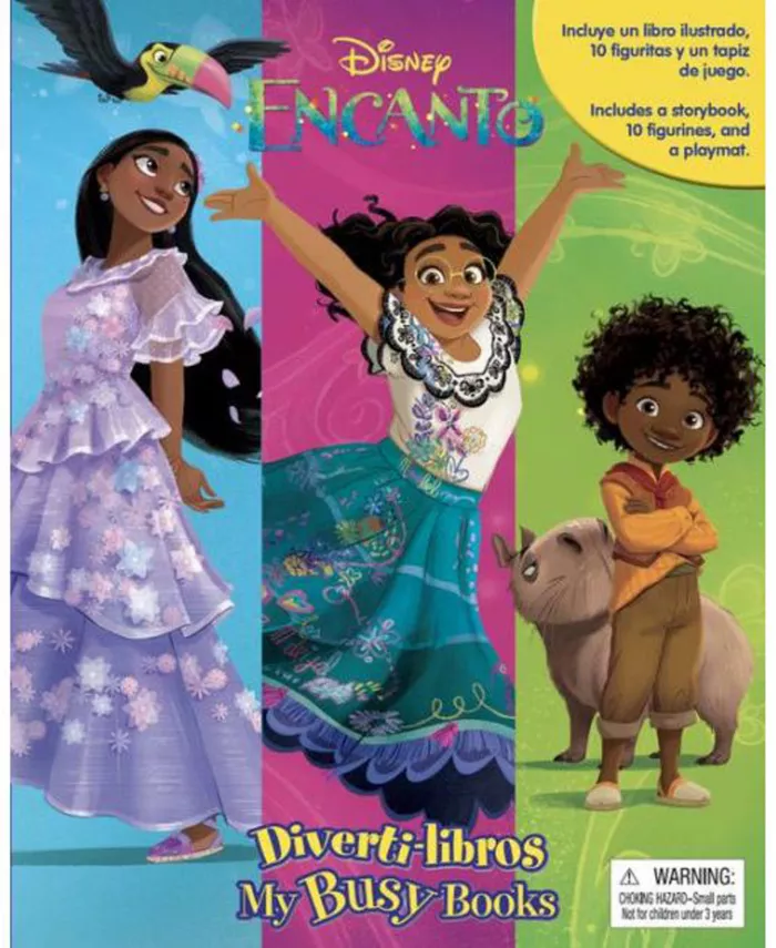 Barnes Noble DISNEY ENCANTO BILINGUAL MY BUSY BOOKS by Phidal Inc - Mycitystee