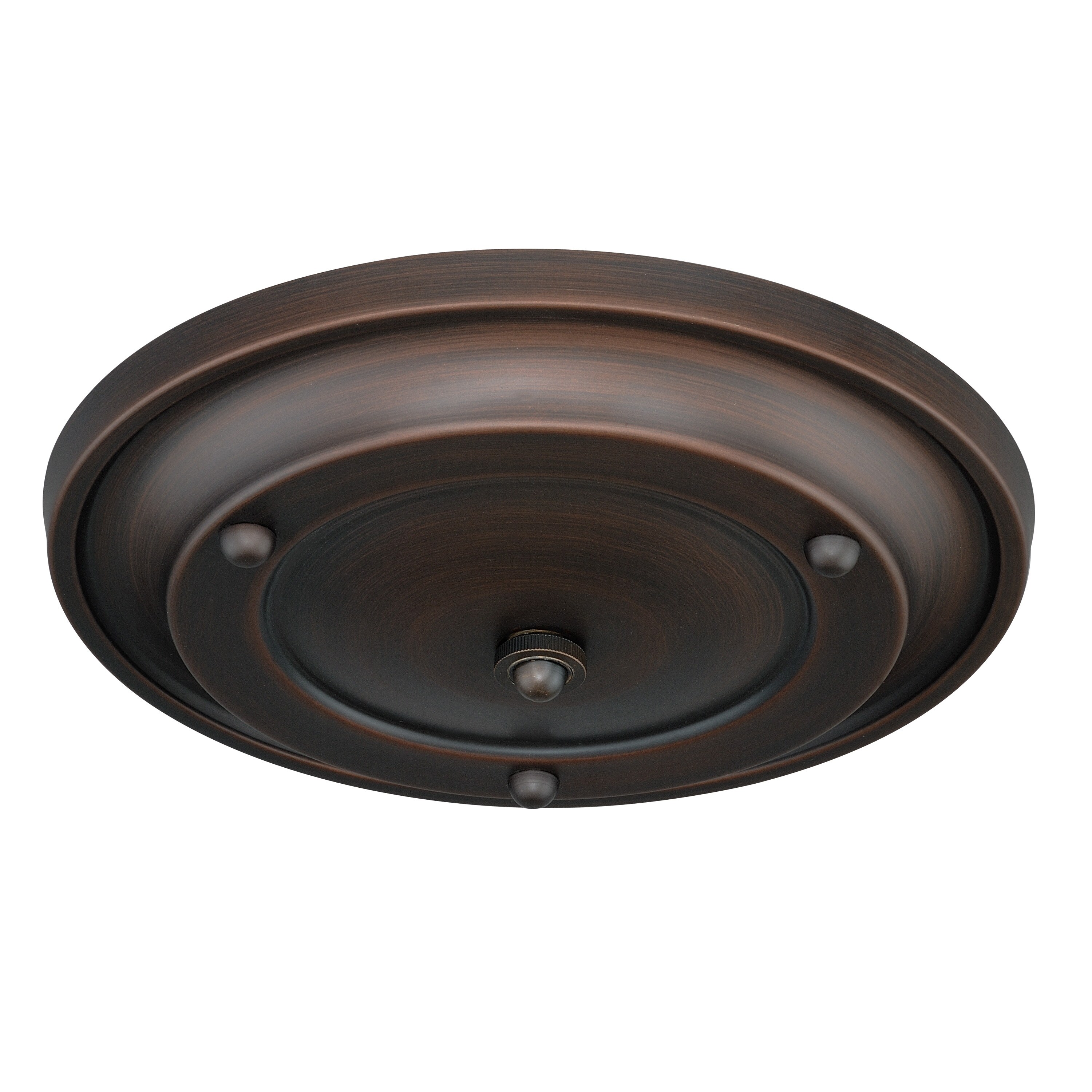 15 inch Bronze Canopy Kit for Up to 4 Mini Pendant Lights - Venetian Bronze - 15-in W x 2.5-in H x 15-in D - Mycitystee