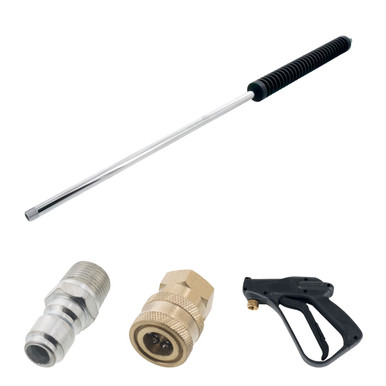 Deluxe 2750 PSI 7 GPM Pressure Washer Gun 28in. Wand and Couplers - Mycitystee