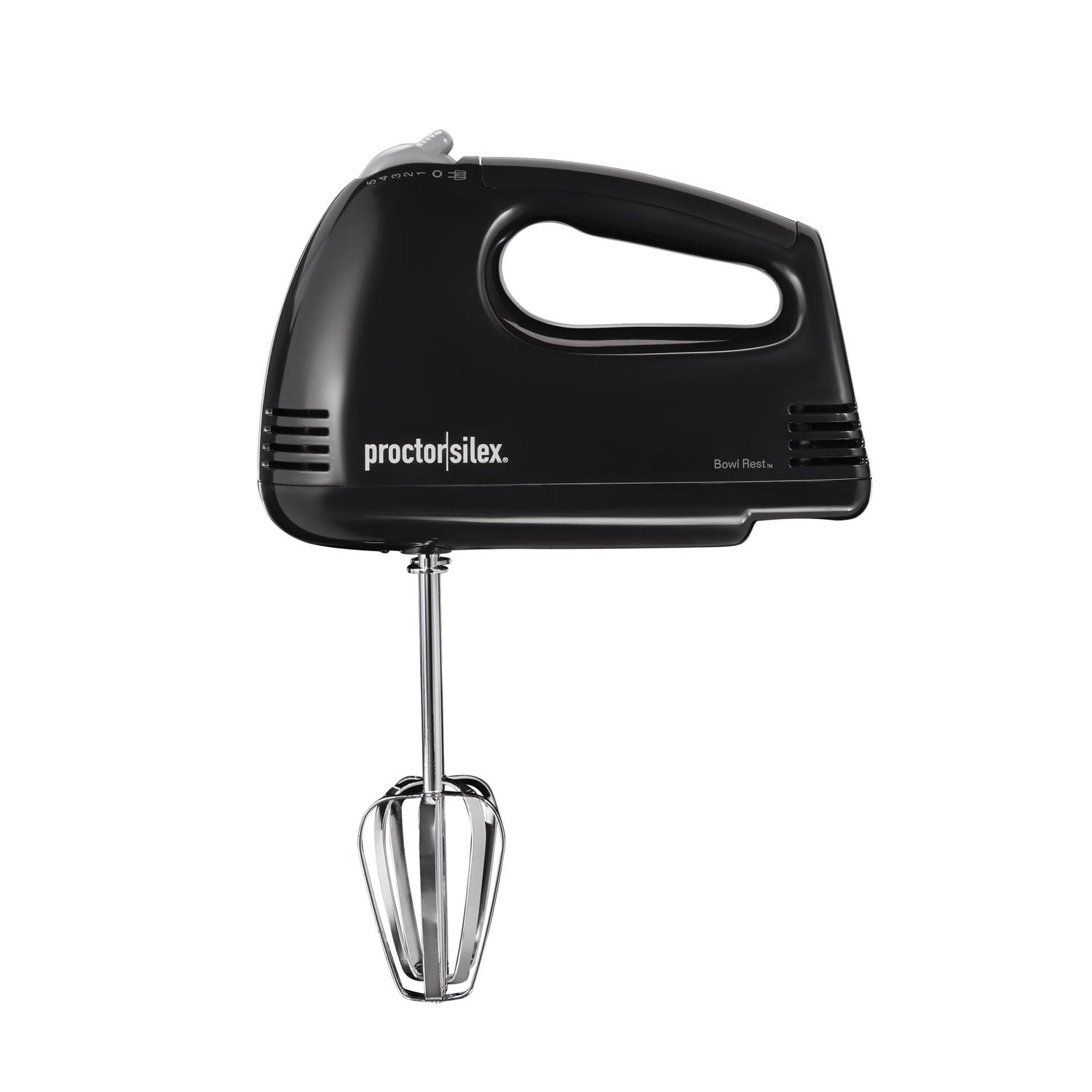 Hamilton Beach Proctor Silex Black 5 speed Hand Food Mixer - Mycitystee