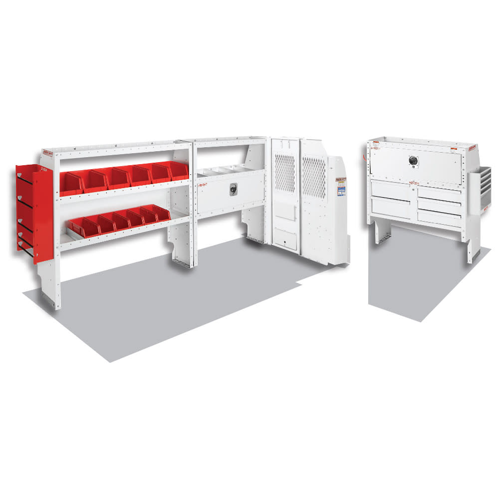Electrical Contractor Package for Full-Size, 135 Inch Wheel Base GM Savana and Chevrolet Express Vans - Mycitystee