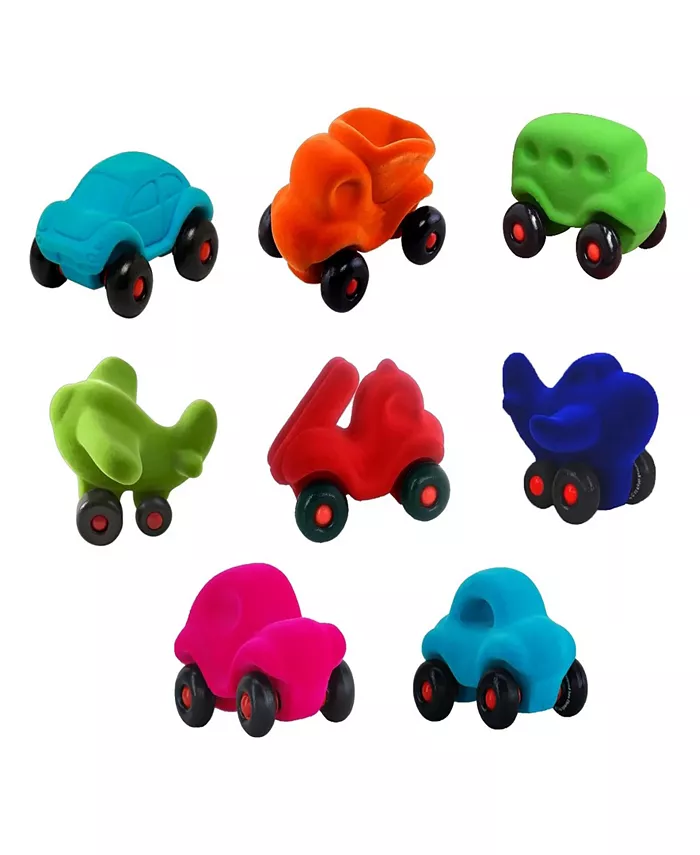 Rubbabu Little Vehicle Asssortment Tray - Mycitystee