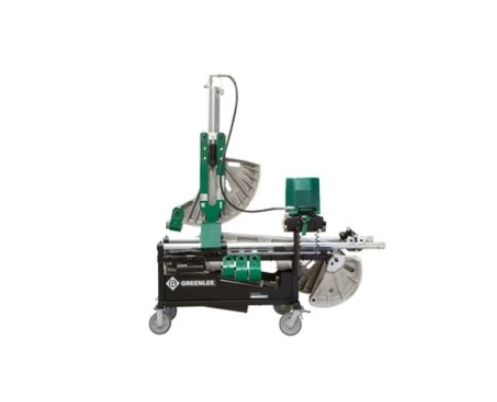 Greenlee 881 Cam-Track Bender with Hydraulic Pump & Mobile Bending Table - Mycitystee