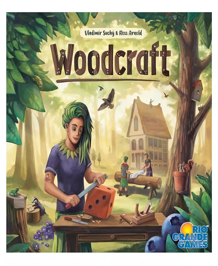 Rio Grande Woodcraft Economic Board Game - Mycitystee