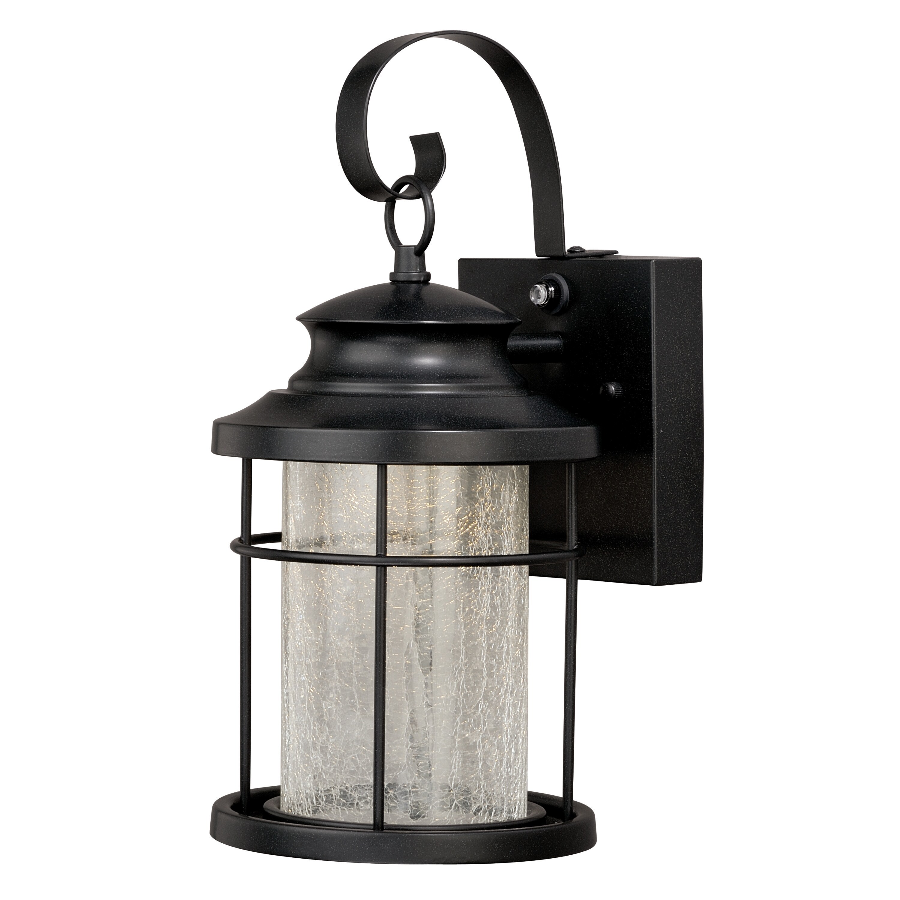 Melbourne 1 Light LED Dusk to Dawn Bronze Coastal Outdoor Wall Lantern Clear Glass - 6.25-in W x 13.25-in H x 7.25-in D Shopping - The Best Deals on O - Mycitystee
