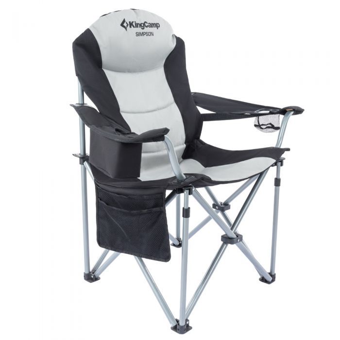 KingCamp Lumbar Support Oversized Heavy Duty Chair- Broadout - Mycitystee