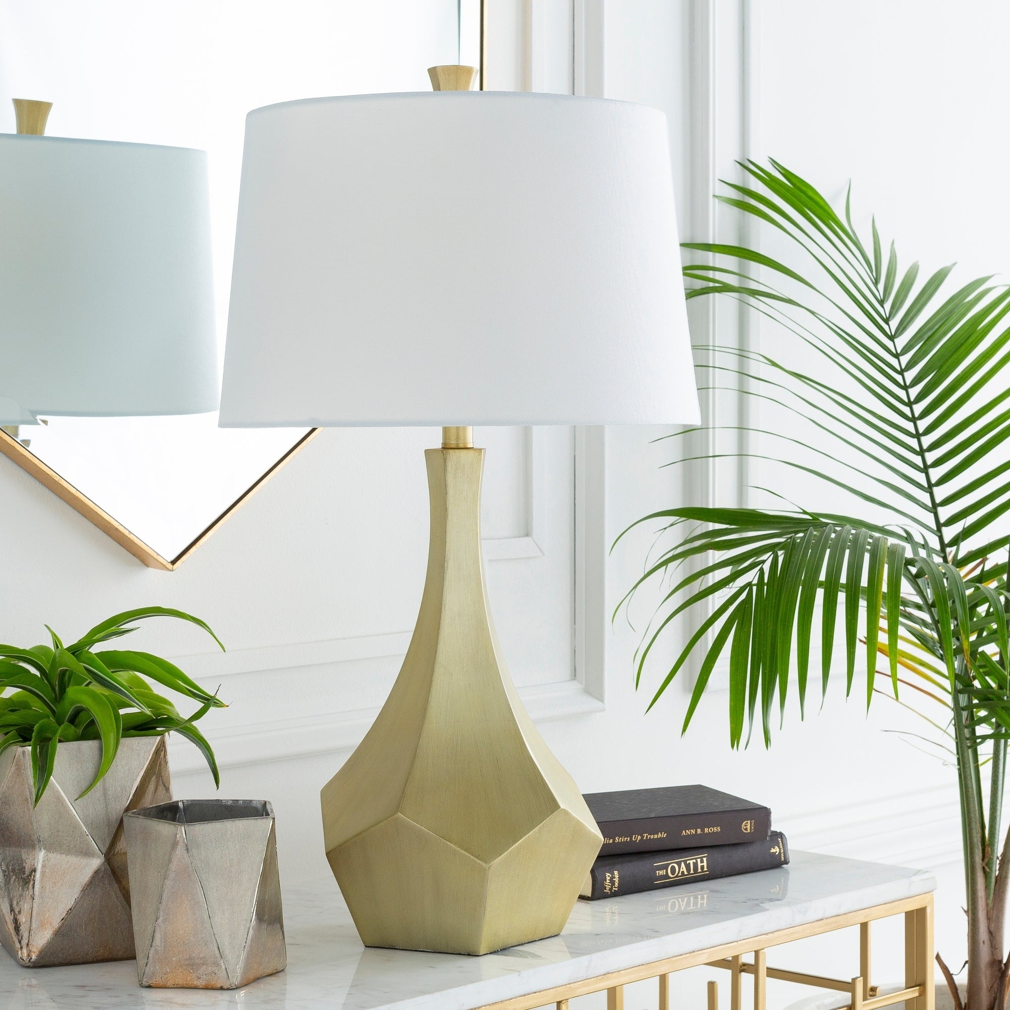 Hera Modern Geometric 28-inch Table Lamp - 16