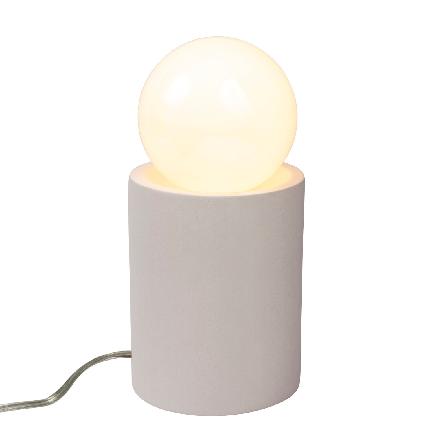 Ceramic Short Pillar Table Lamp - Mycitystee