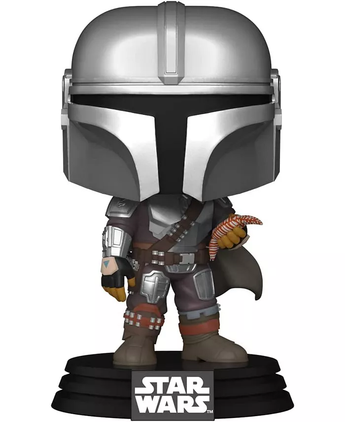 Funko Pop! Star Wars: The Book of Boba Fett - The Mandalorian with Pouch - Mycitystee