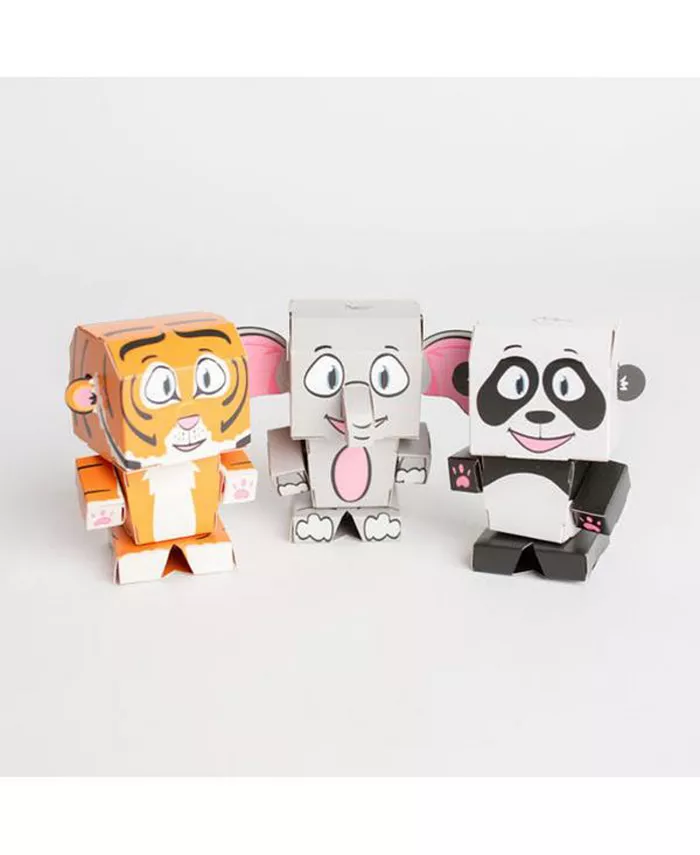 Cubles Animal Set - original Buildable 3D STEM Toys - Mycitystee