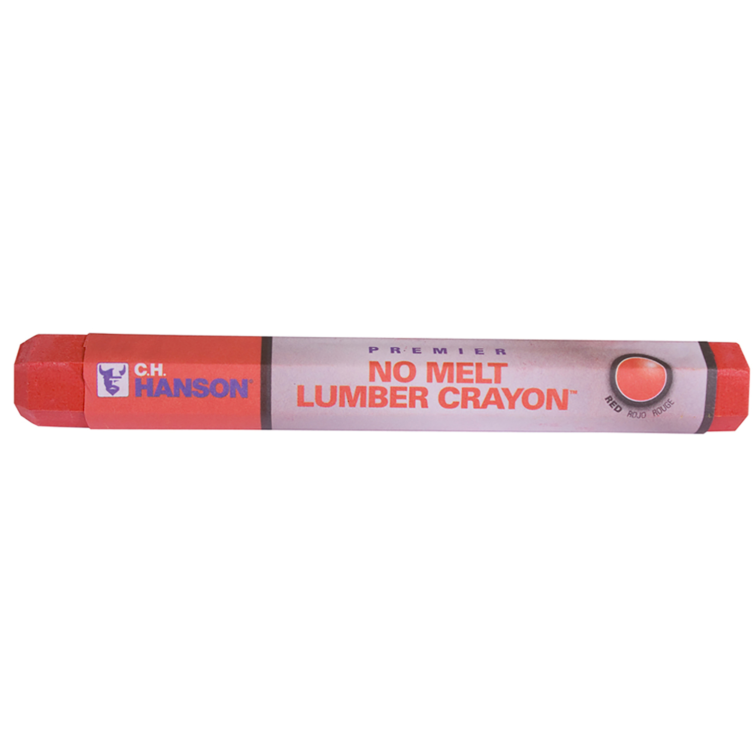 C.H. Hanson 4.5 in. L Lumber Crayon Red 1 pc - Mycitystee