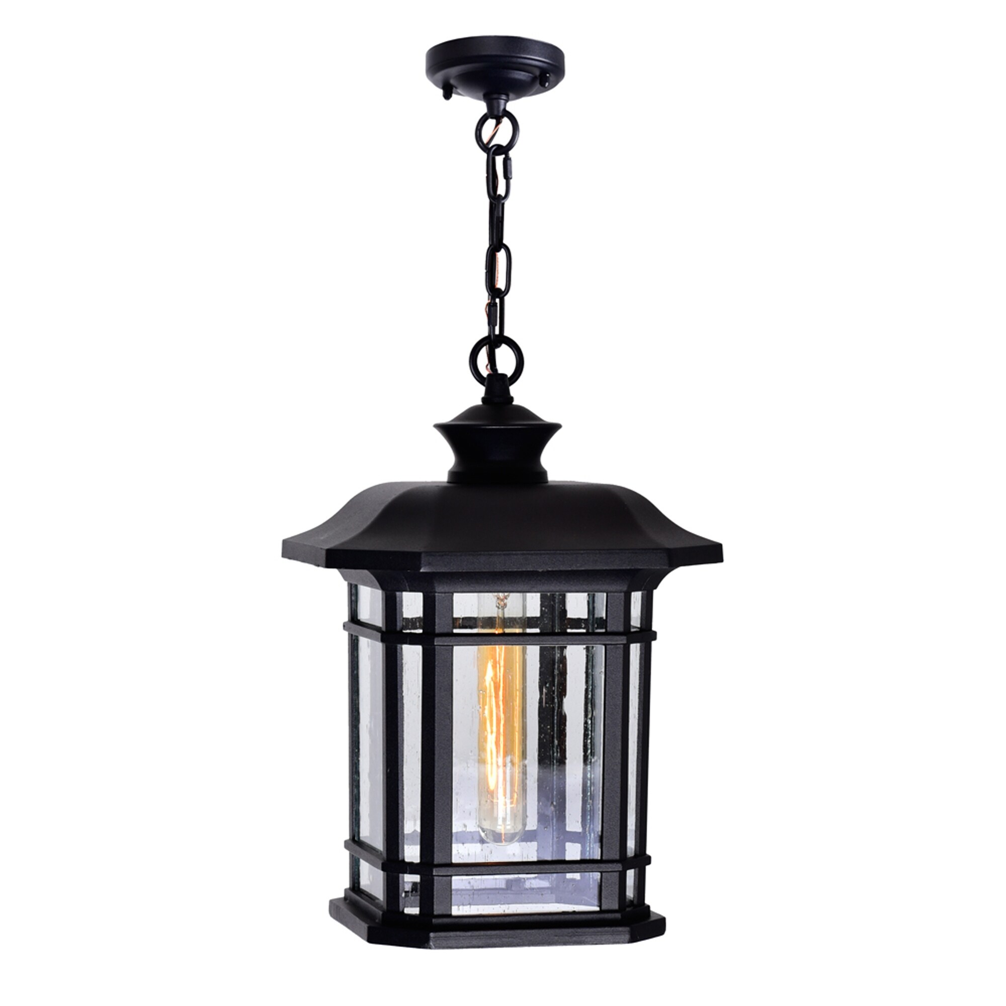 Blackburn 1 Light Outdoor Black Pendant - Mycitystee