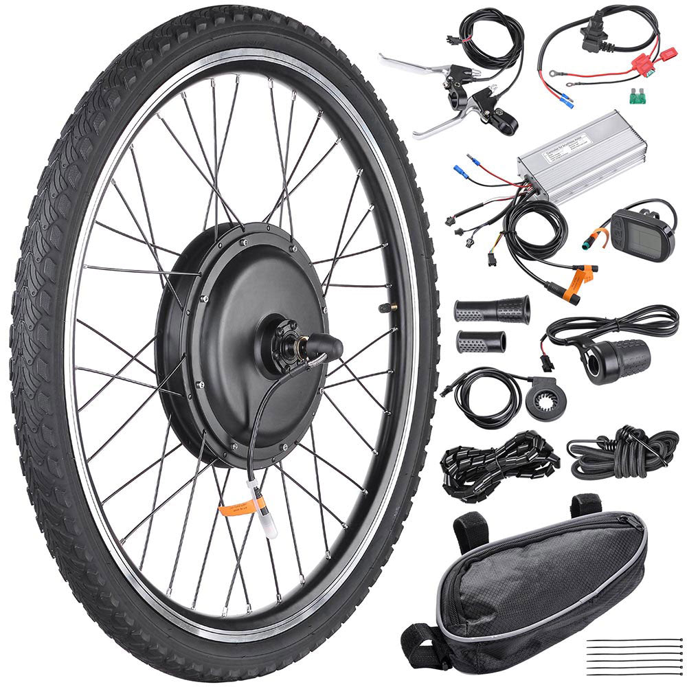 26 Inch 48v 1000w Electric Bike Conversion Motor KitFront Kit - Mycitystee