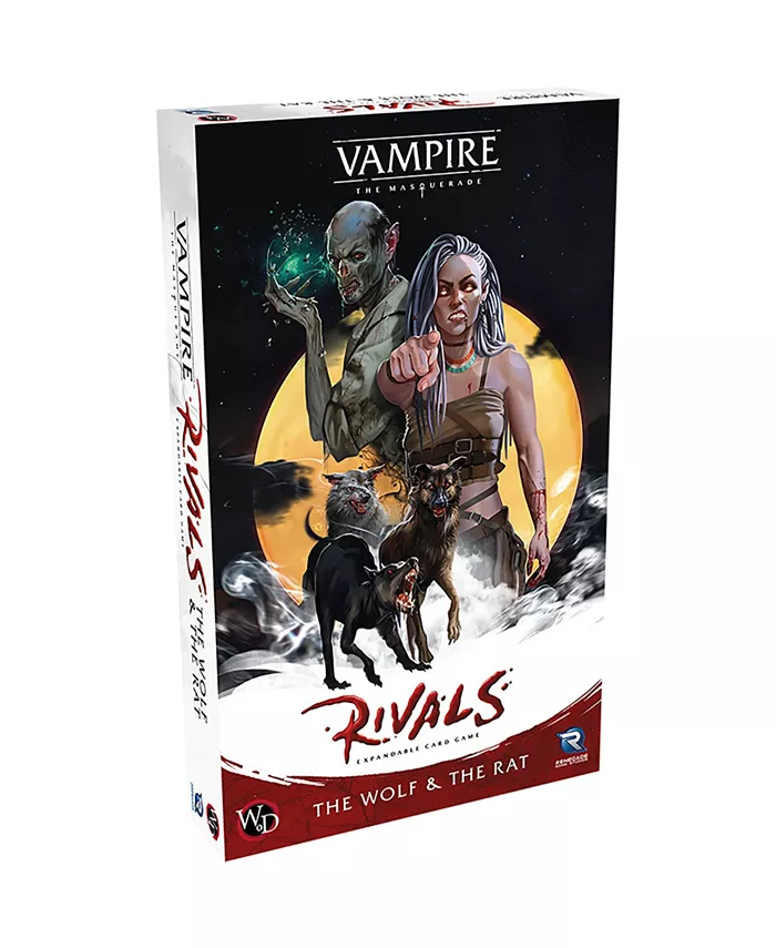 Renegade Game Studios Renegade Games Vampire the Masquerade Rivals， the Wolf the Rat Game Expansion Set， 156 Pieces - Mycitystee