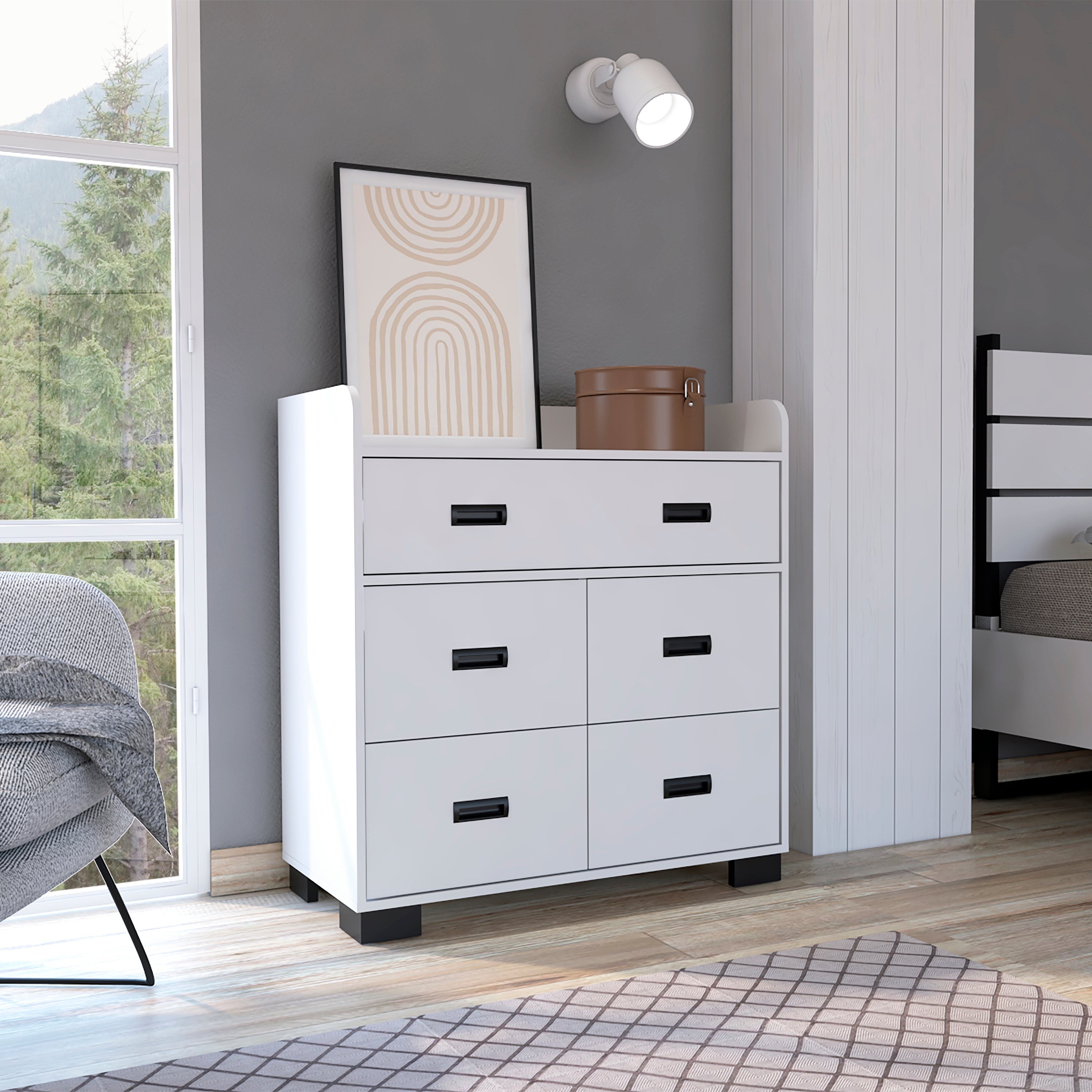 Boahaus Rita Dresser (White) - - 36266517 - Mycitystee
