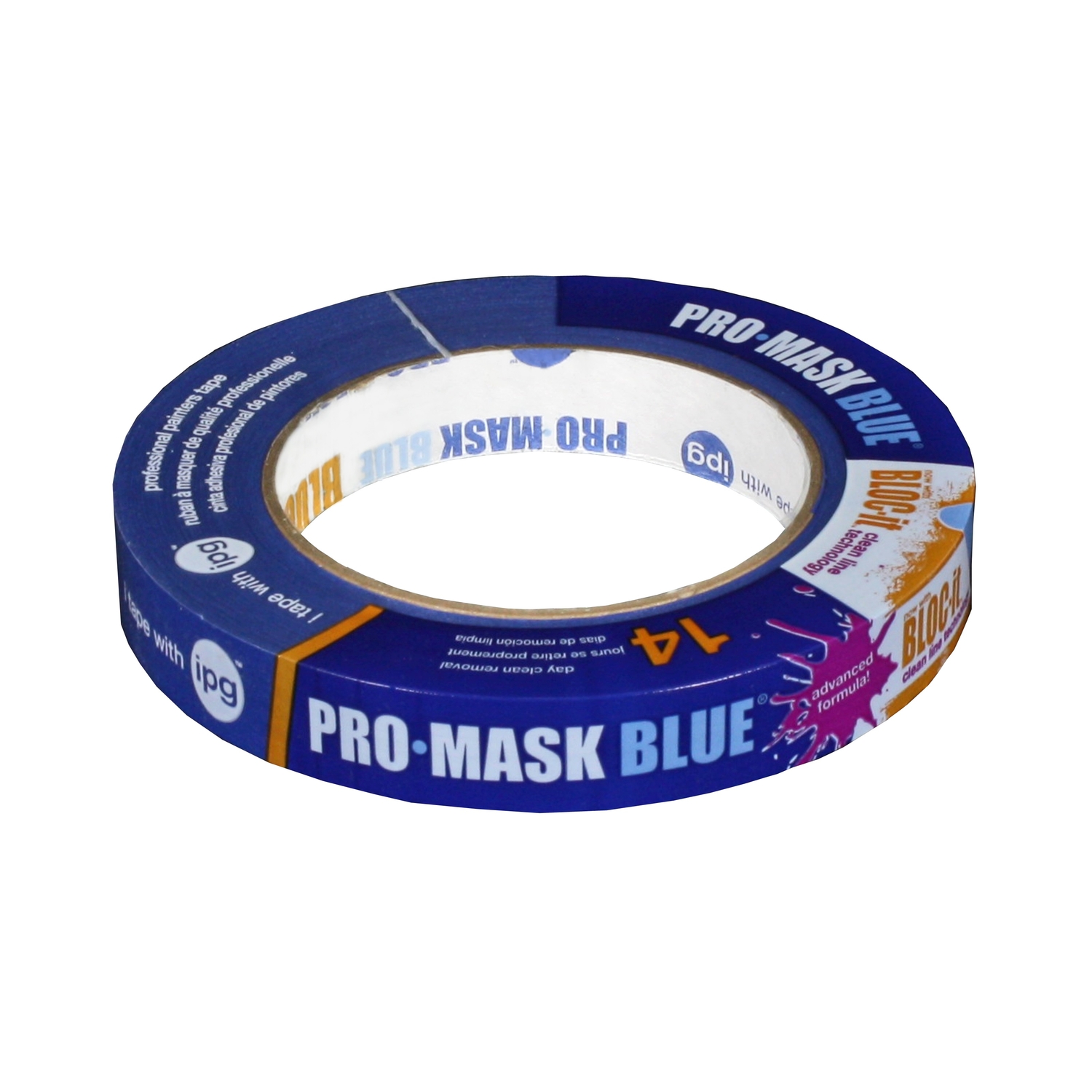 IPG Pro-Mask 0.70 in. W X 60 yd L Blue Masking Tape - Mycitystee