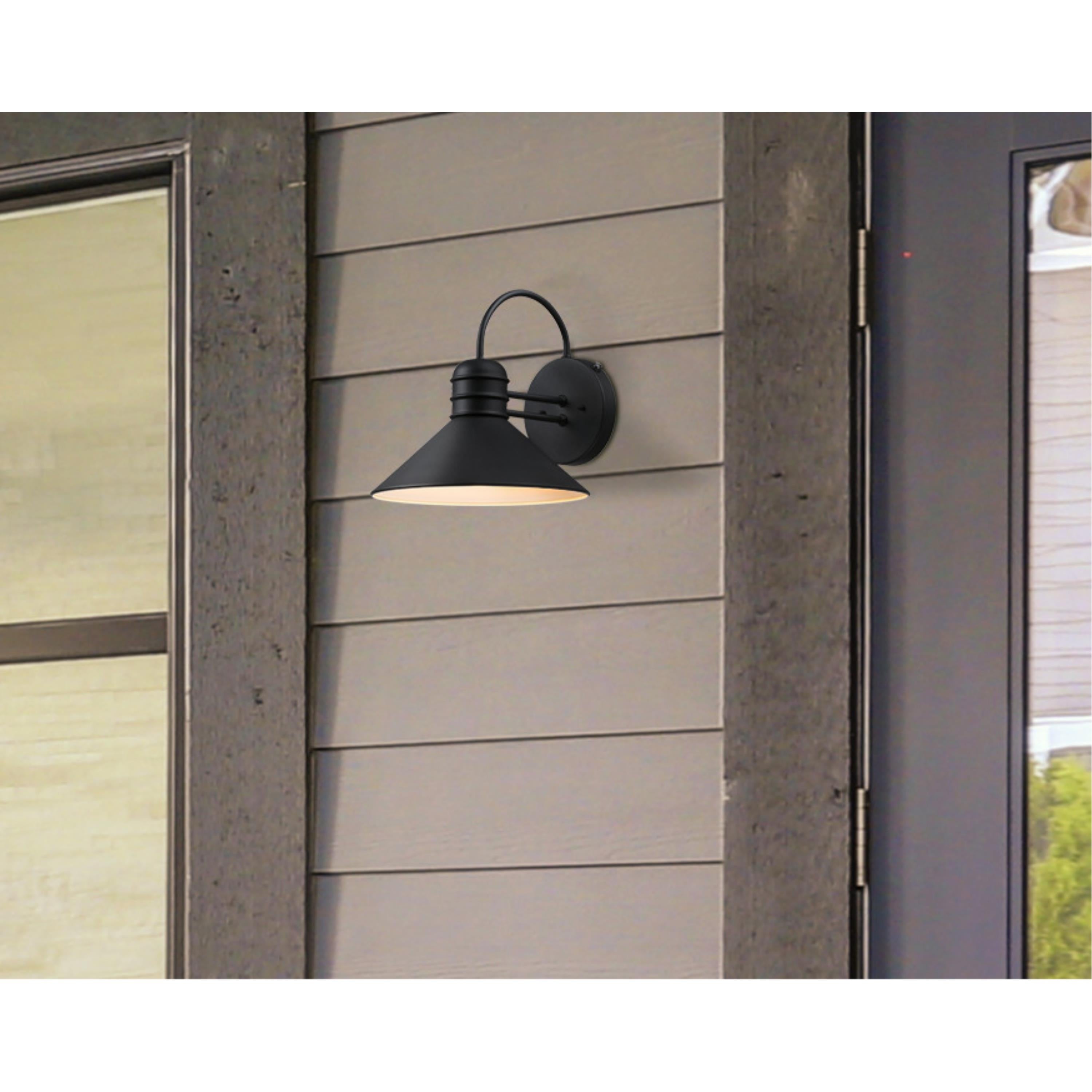 Westinghouse Lighting Watts Creek One Light Outdoor Wall Fixture with Dusk to Dawn Sensor， Textured Black Finish - 1-Light Shopping - The Best Deals o - Mycitystee
