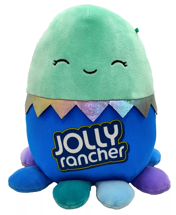 Squishmallows Hershey Jolly Rancher Octopus Stuffed Animals， 9