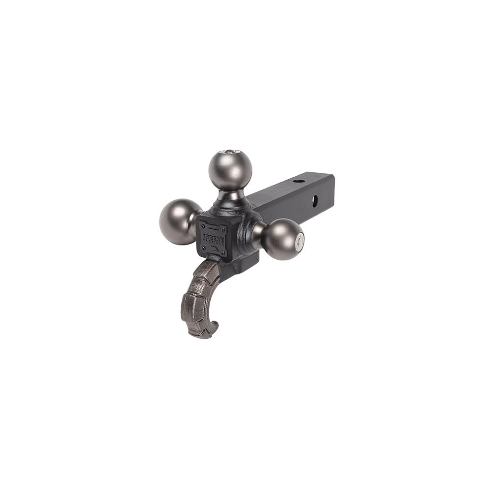 Reese 10000 lbs 8 Tri Ball Trailer Hitch Ball Mount - Mycitystee